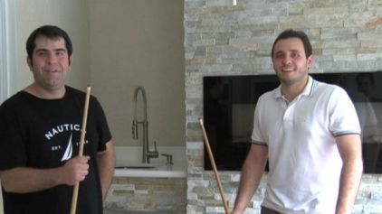 Leandro Maia (esq.) e Marcos Vinicius Liberato estão abrindo uma creche nos EUA